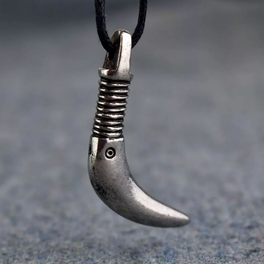 ASGARD Jewellery: Pewter Bear Tooth Pendant