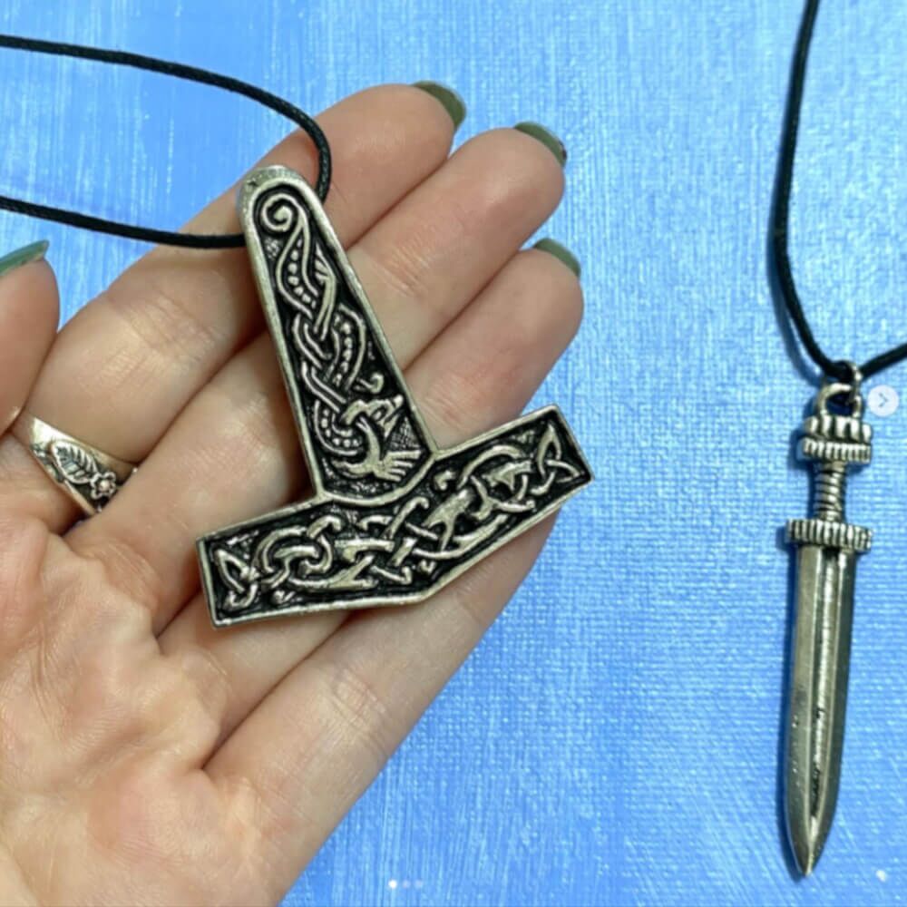 ASGARD Jewellery: Large Pewter Viking Sword Pendant