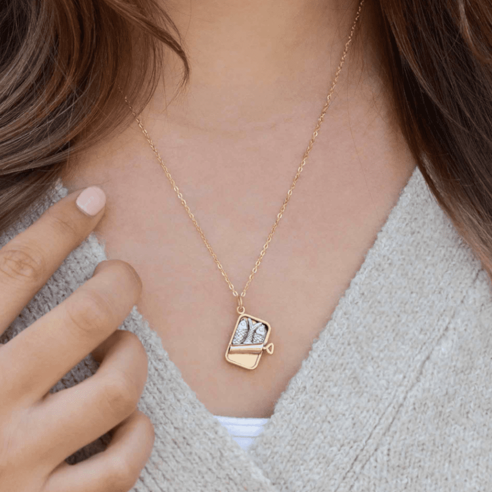 golden-sardines-tin_pendant-black-detail rue b york uk-1.p